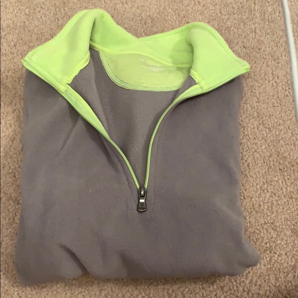 100% Polyester quarter Zip